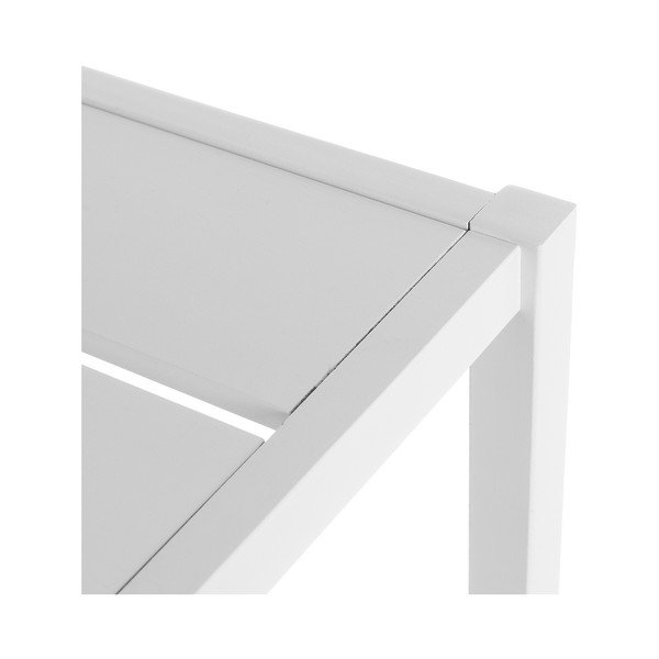 Fehér polcos állvány 37x140 cm – Casa Selección-image-1