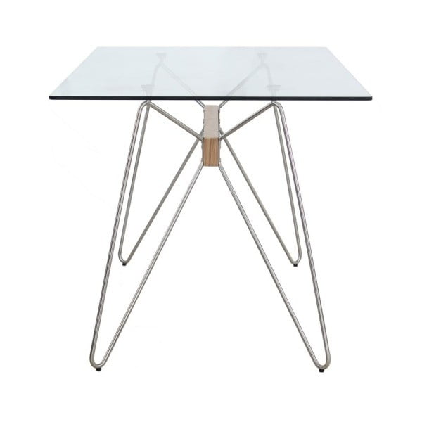 Nicole étkezőasztal fekete lábakkal, 160 x 90 cm - Marckeric-image-2