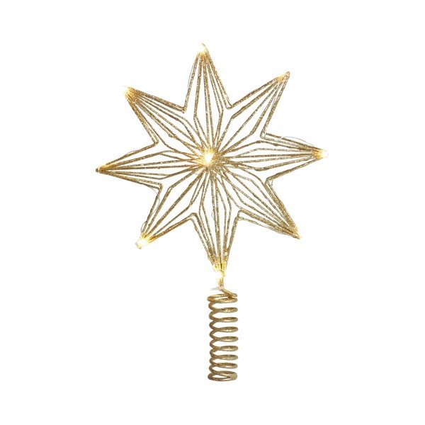 Aranyszínű elemmel működő fénydekoráció Chloe – Sirius