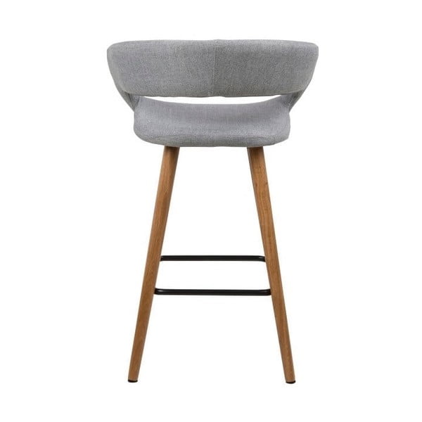 Szürke bárszék szett 2 db-os Gill – Actona-image-3