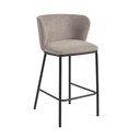 Világosbarna bárszék (ülésmagasság 65 cm) Ciselia – Kave Home