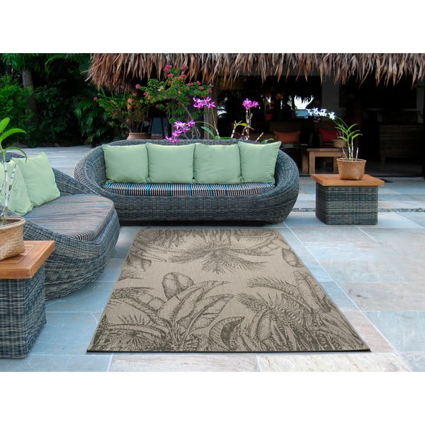 Tokio Silver szürke kültéri szőnyeg, 135 x 190 cm - Universal-image-1