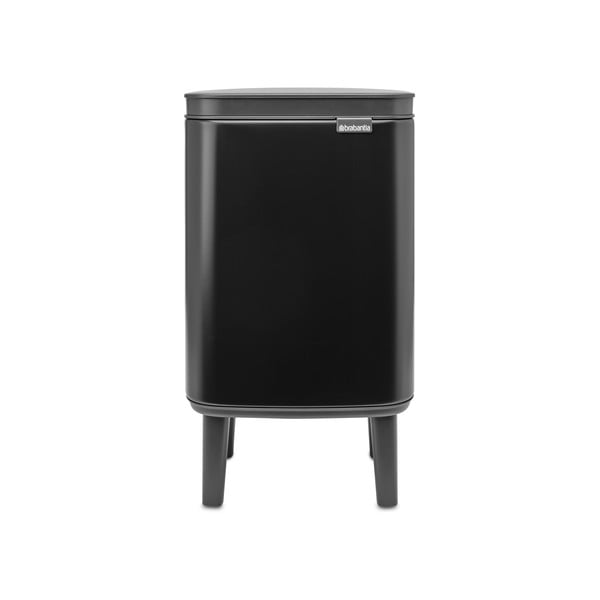Matt fekete acél szemetes 4 l Bo Hi – Brabantia