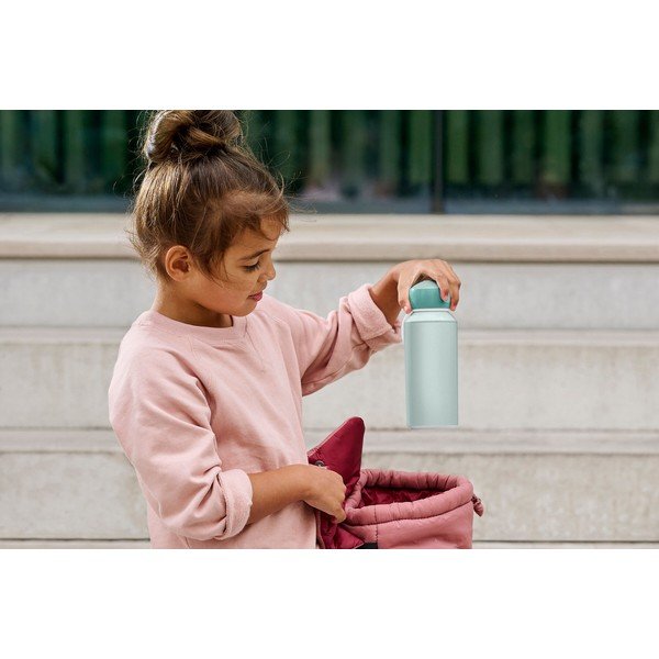 Világoskék műanyag gyerek ivópalack 400 ml Forest Friends – Mepal-image-1
