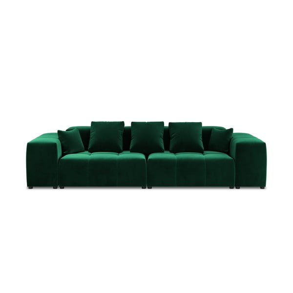 Zöld bársony kanapé 320 cm Rome Velvet - Cosmopolitan Design