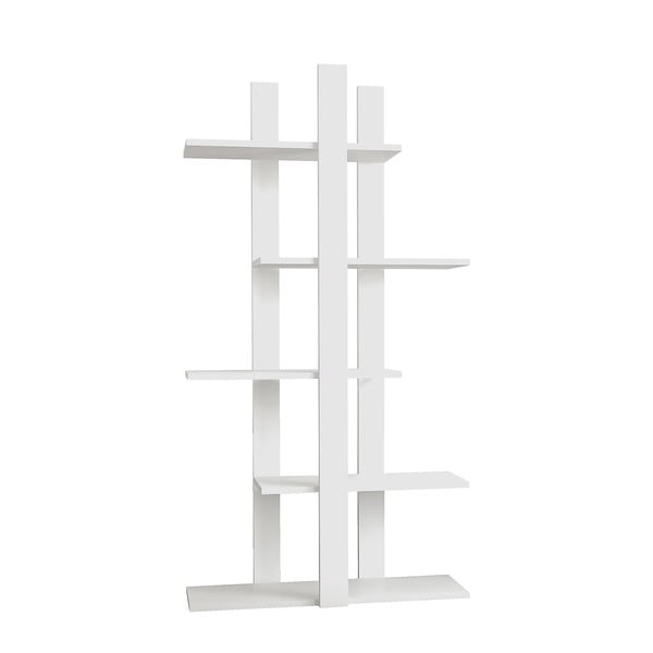Fehér könyvespolc 75x150 cm Dembi - Gauge Concept