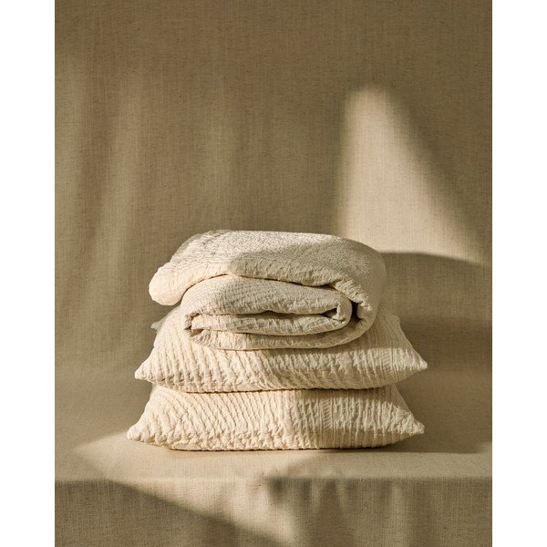 Krémszínű ágytakaró 240x260 cm Raylo – Kave Home-image-2