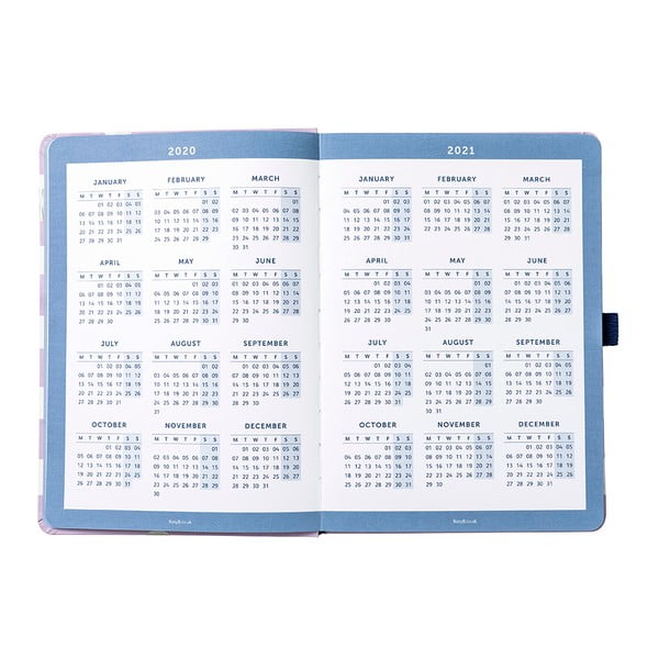 Lilac Lemonade lila-fehér határidőnapló, 2020 augusztus - 2021 augusztus - Busy B-image-4