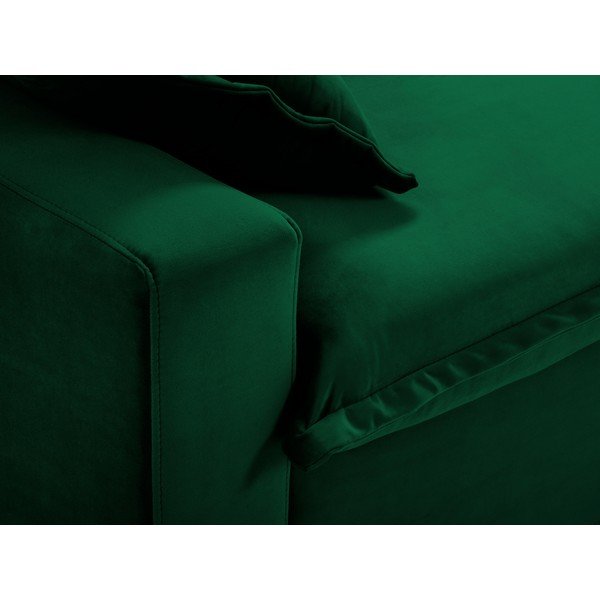 Mezzo sötétzöld kinyitható kanapé - Kooko Home-image-1
