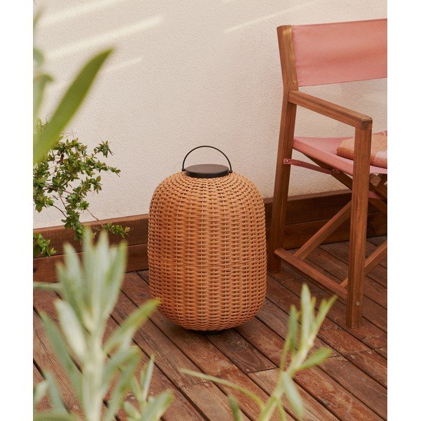 Barna USB LED lámpás (magasság 55 cm) Saranella – Kave Home-image-1