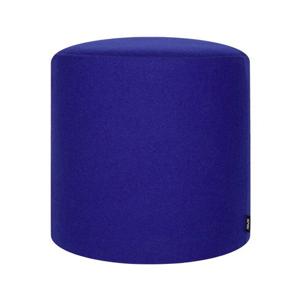 Kék gyapjú puff Folk – noo.ma