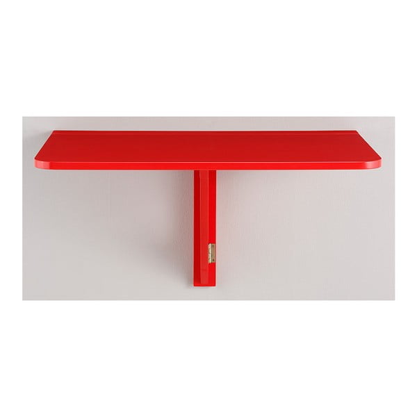 Trento piros falra szerelhető lehajtható asztal, 41 x 80 cm - Støraa