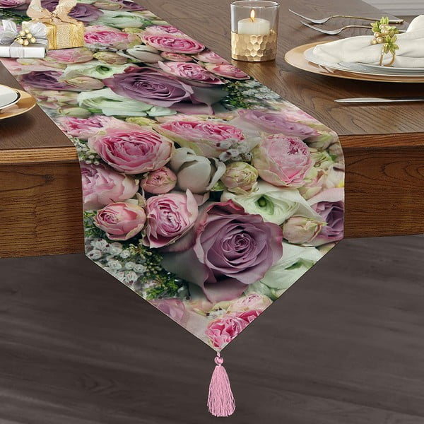 Asztali futó 45x140 cm Roses – Mila Home-image-2