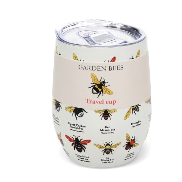 Utazóbögre 350 ml Garden Bees – Rex London-image-3