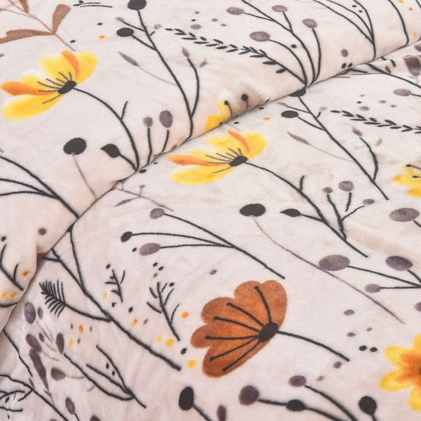 Egyszemélyes mikroplüss ágyneműhuzat 140x200 cm Valentina – My House-image-1