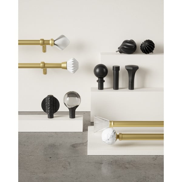 Acél bővíthető függönykarnis 107 - 305 cm Helix – Umbra-image-3