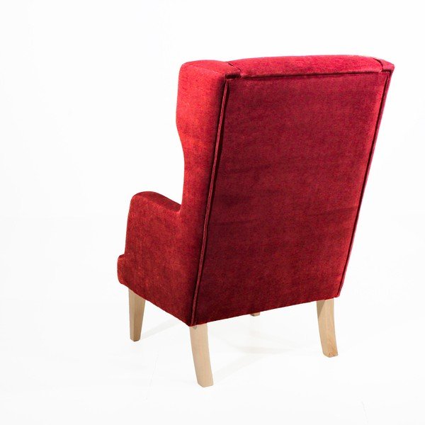 Bennet Suede piros füles fotel - Max Winzer-image-4