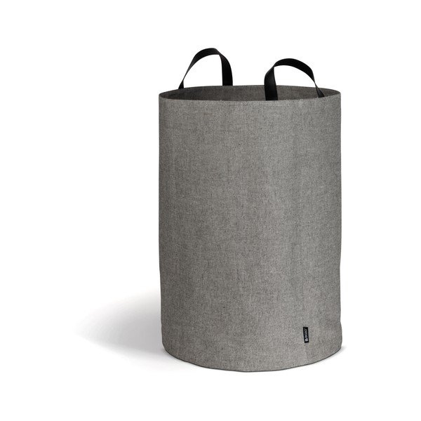 Szürke textil szennyeskosár 69 l Soft Storage – Bigso-image-3