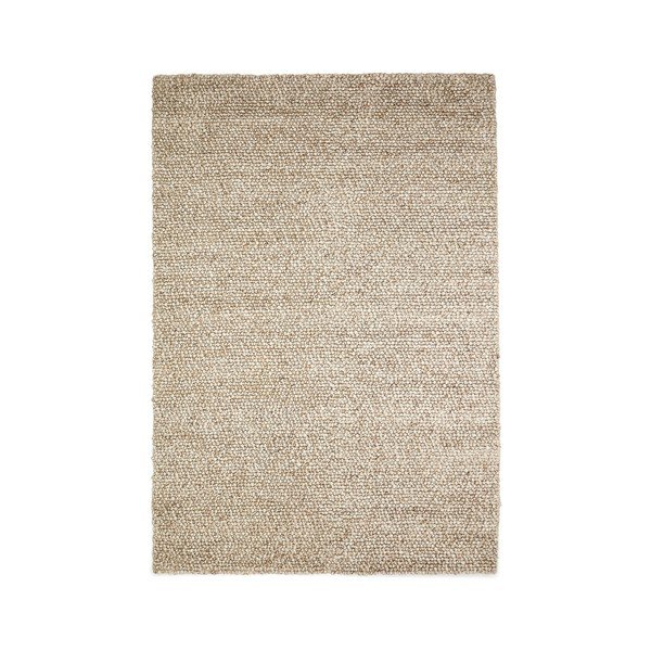 Bézs gyapjú szőnyeg 200x300 cm Lubrin – Kave Home