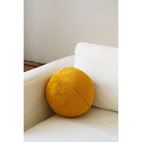 Mikroplüss díszpárna ø 25 cm Top – Mioli Decor-image-1