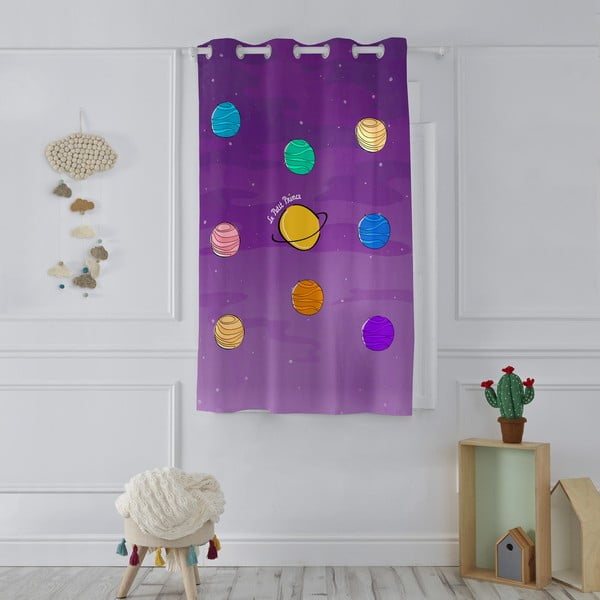 Gyerek függöny 180x135 cm Les planetes – Mr. Fox-image-1