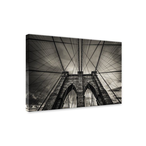 Canvas Silver Brooklyn kép, 85 x 113 cm - Styler-image-2