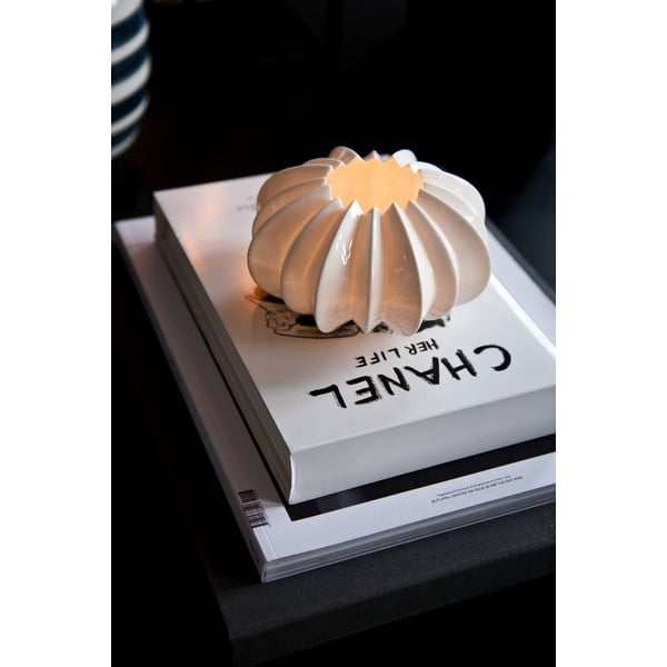 Stella fehér porcelán gyertyatartó, ⌀ 13,5 cm - Kähler Design-image-1