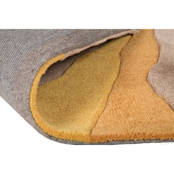 Splinter sárga szőnyeg, 120 x 170 cm - Flair Rugs-image-2