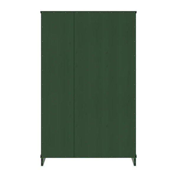 Zöld borovi fenyő könyvespolc 74x118x35 cm Anita – Støraa-image-3