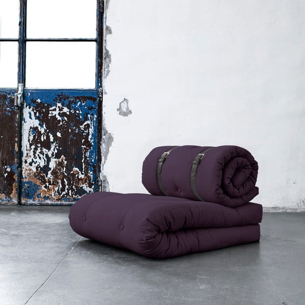Buckle Up Purple állítható fotel bőr szíjakkal - Karup