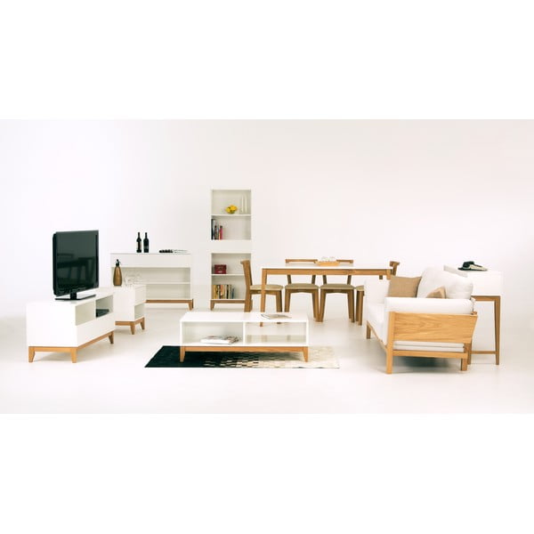 Blanco fehér TV-állvány - Woodman-image-1