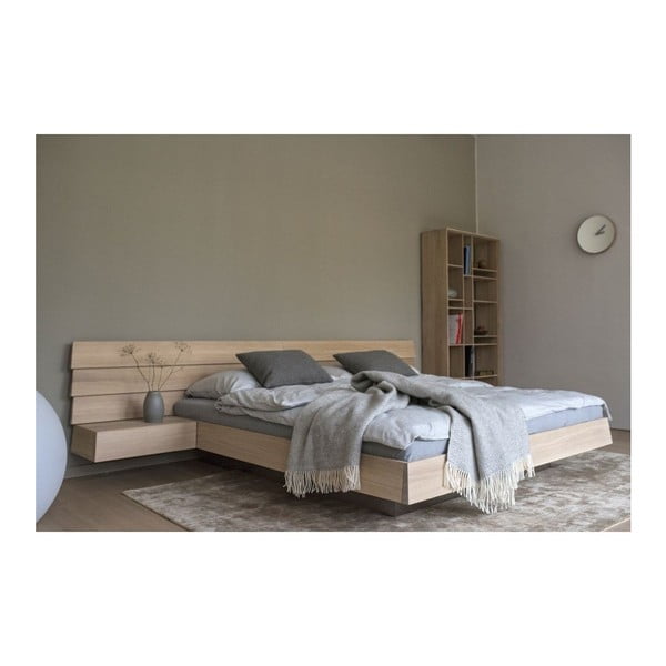 Tatran tömör tölgyfa ágy, 160 x 200 cm - Javorina-image-3
