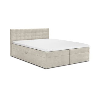 Jade bézs kétszemélyes ágy, 160 x 200 cm - Mazzini Beds