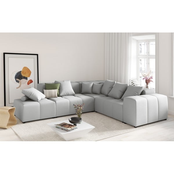 Szürke párna moduláris kanapéhoz Rome - Cosmopolitan Design-image-4