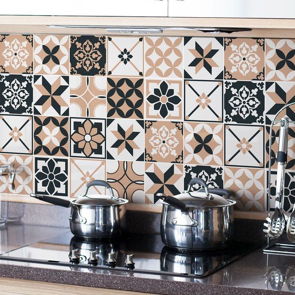 Azulejos Aldonio 24 darabos falmatrica szett, 15 x 15 cm - Ambiance-image-4