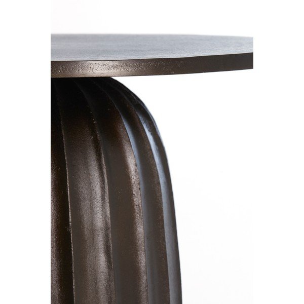 Fém kerek tárolóasztal ø 60 cm Veglia – Light & Living-image-3