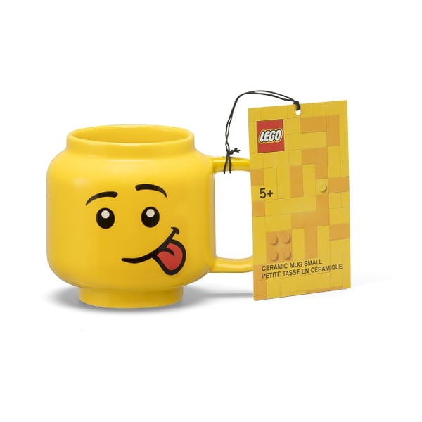 Sárga kerámia gyerek bögre 255 ml Head – LEGO®-image-2