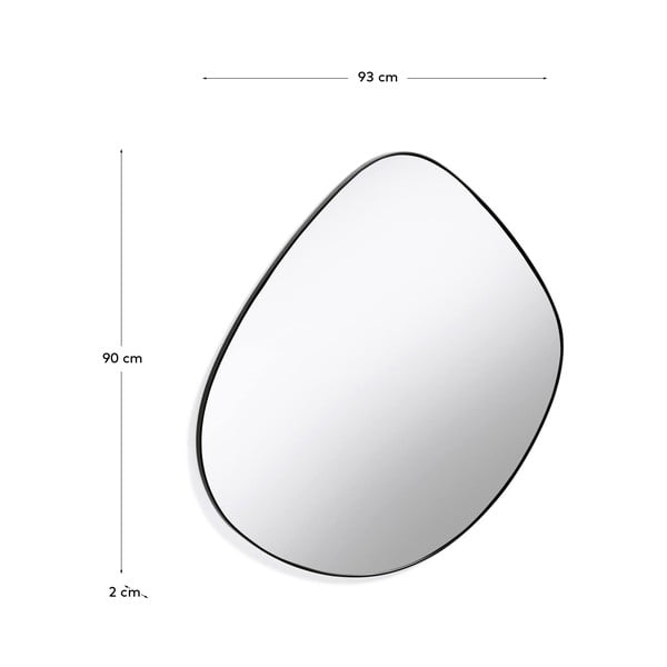 Fali tükör 93x90 cm Anera – Kave Home-image-4