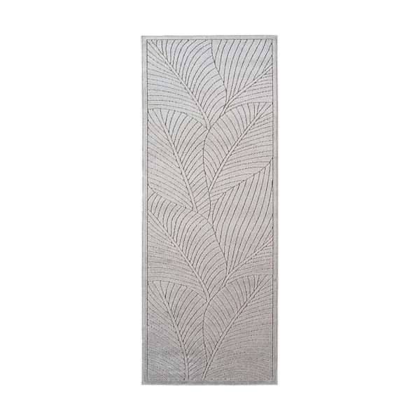 Ezüstszínű kültéri-beltéri futószőnyeg 80x250 cm Nova 1203 – Ayyildiz Carpets