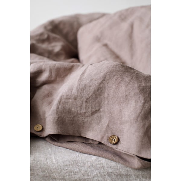 Lila len paplanhuzat, 200 x 220 cm - Linen Tales-image-1