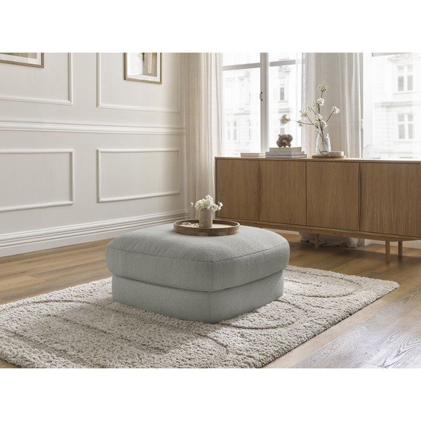 Világosszürke buklé lábtartó Leonore – Bobochic Paris-image-3