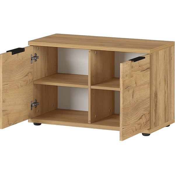 Cipőszekrény tölgyfa dekorral, paddal Fremont - Germania-image-2