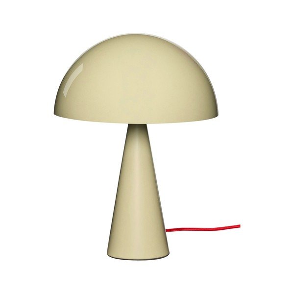 Bézs asztali lámpa (magasság 34 cm) Mush – Hübsch