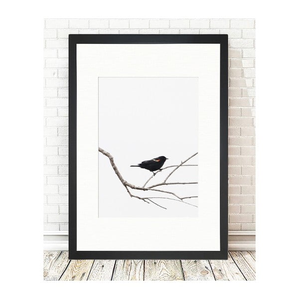 Kép 24x29 cm Bird on the Branch – Vavien Artwork-image-1