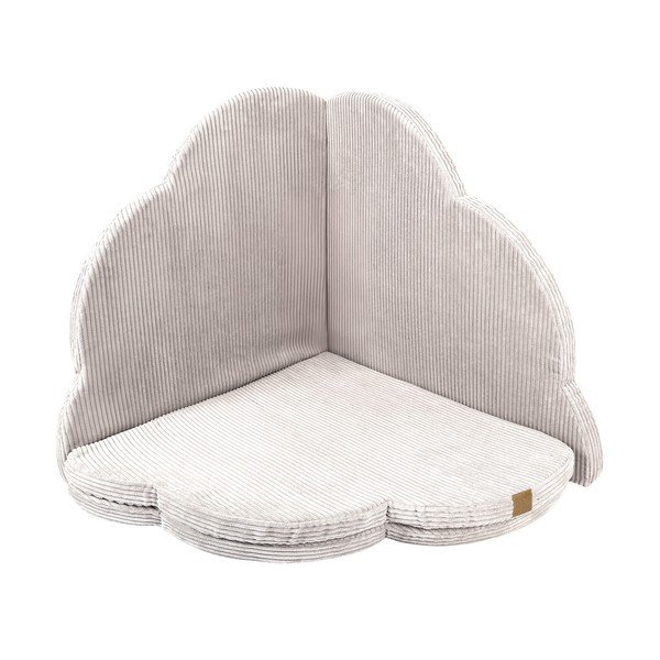 Elefántcsont színű játszószőnyeg 160x160 cm – Meowbaby-image-4