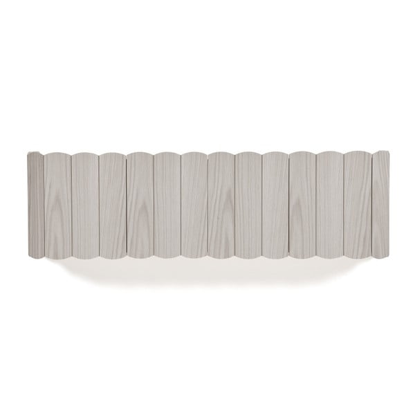 Sötétszürke bükkfa fali polc, hossz 124 cm - HARTÔ-image-1