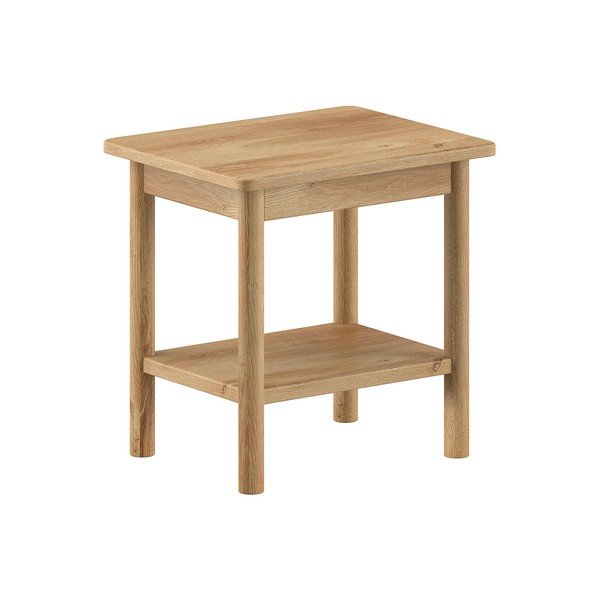 Natúr színű tölgyfa éjjeliszekrény Olive – Vipack