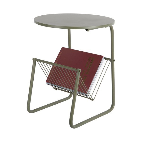 Fém kerek tárolóasztal ø 40 cm Riqueza Revista – Leitmotiv-image-2