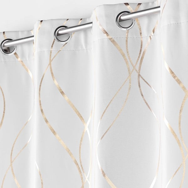 Világosszürke sötétítő függöny 135x240 cm Elise – douceur d'intérieur-image-1