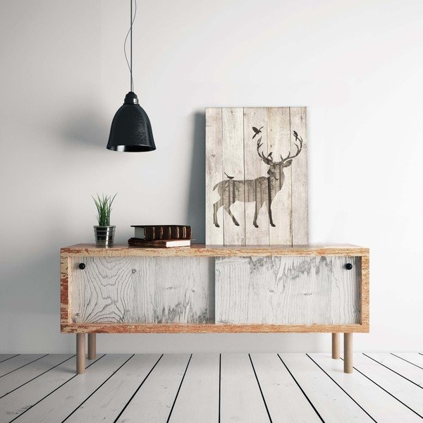 Fa falitábla 40x60 cm Deer – Really Nice Things-image-1